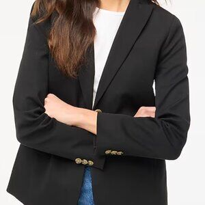 J. Crew Factory Cotton-blend two-button Blazer, NWT